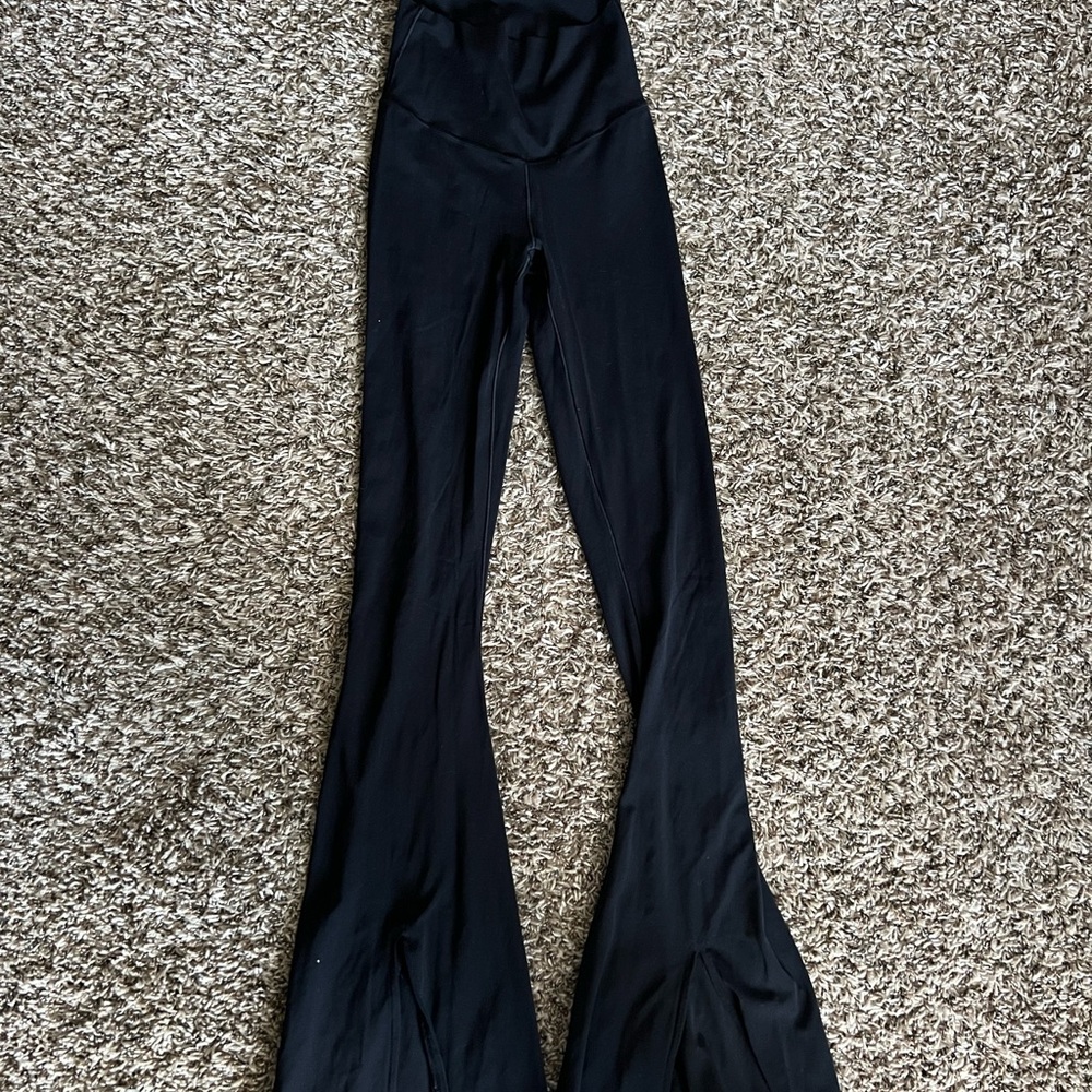Black Flared Leggings